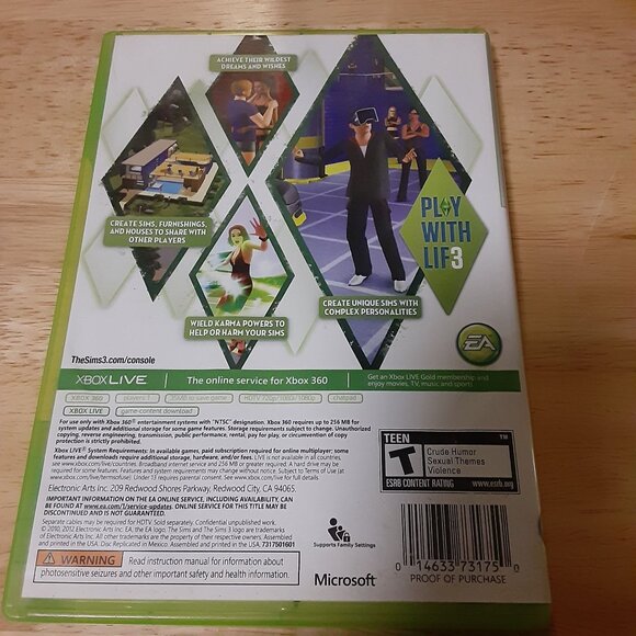 The Sims 3 XBox 360 - Picture 2 of 3